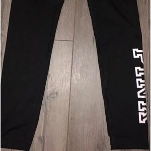 Victoria secret pink leggings black